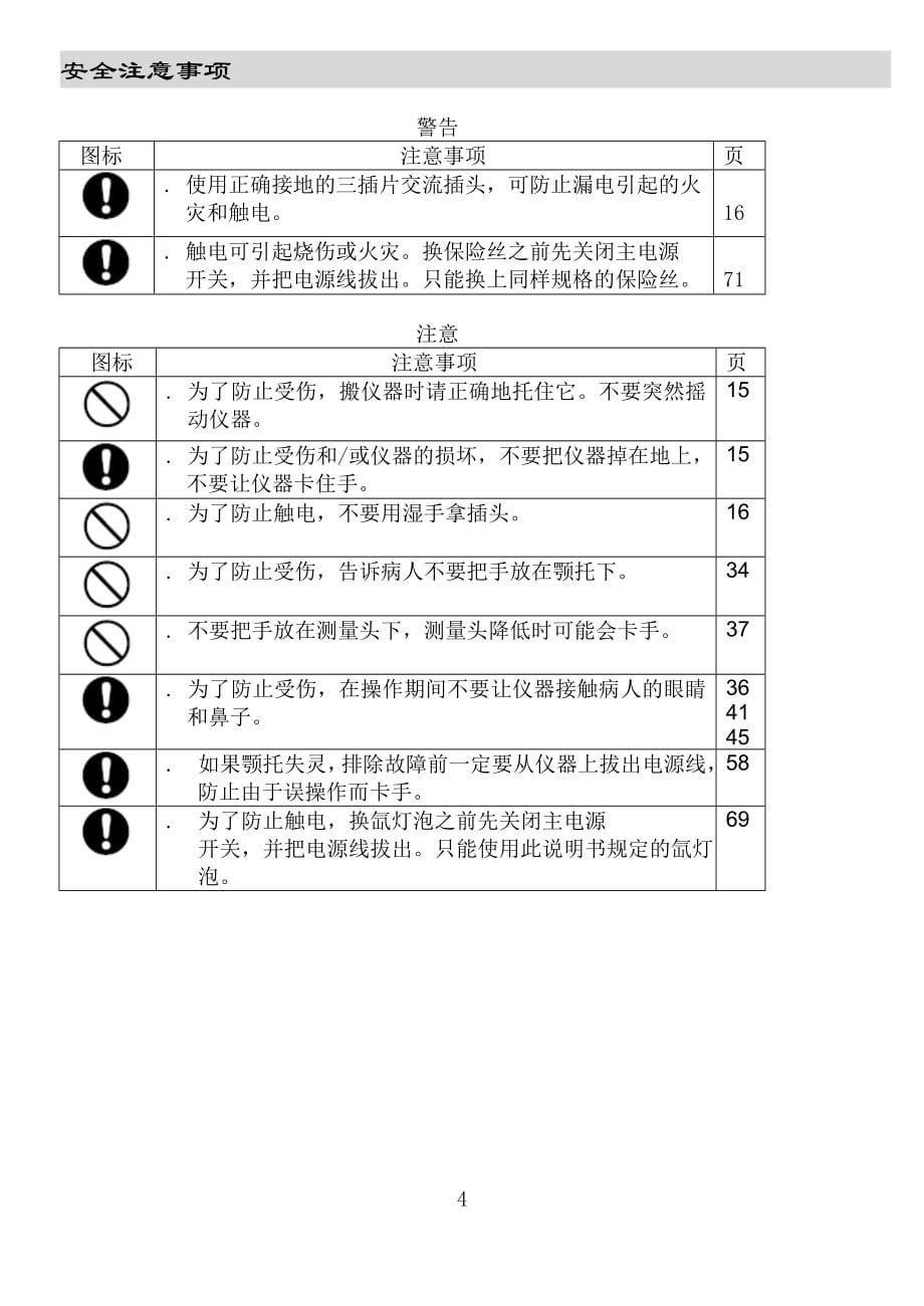 角膜内皮细胞仪SP-3000P说明书_第5页