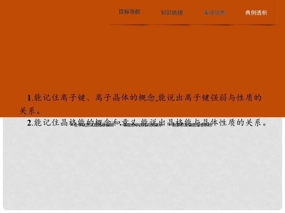 高中化学 第三章 晶体结构与性质 3.4 离子晶体课件 新人教版选修3_第2页