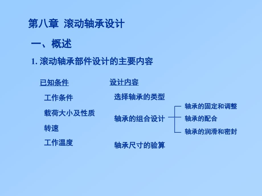 第8章滚动轴承的选择与校核机械设计华中科技大学_第1页