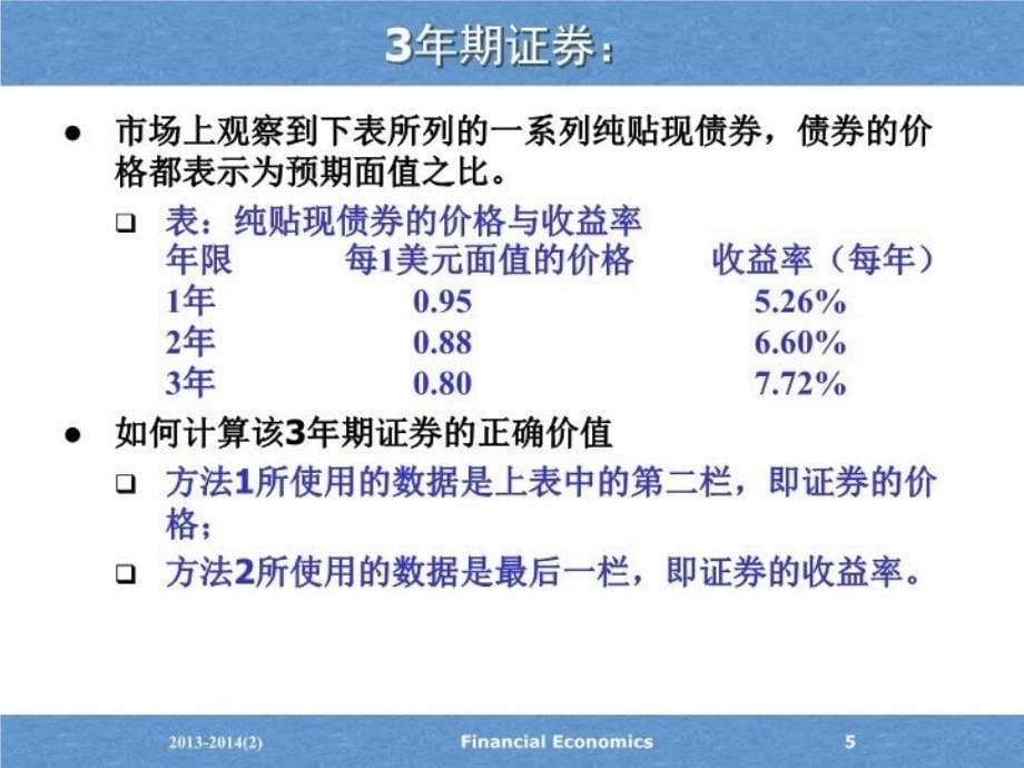 最新已知现金流的价值评估债券PPT课件_第5页