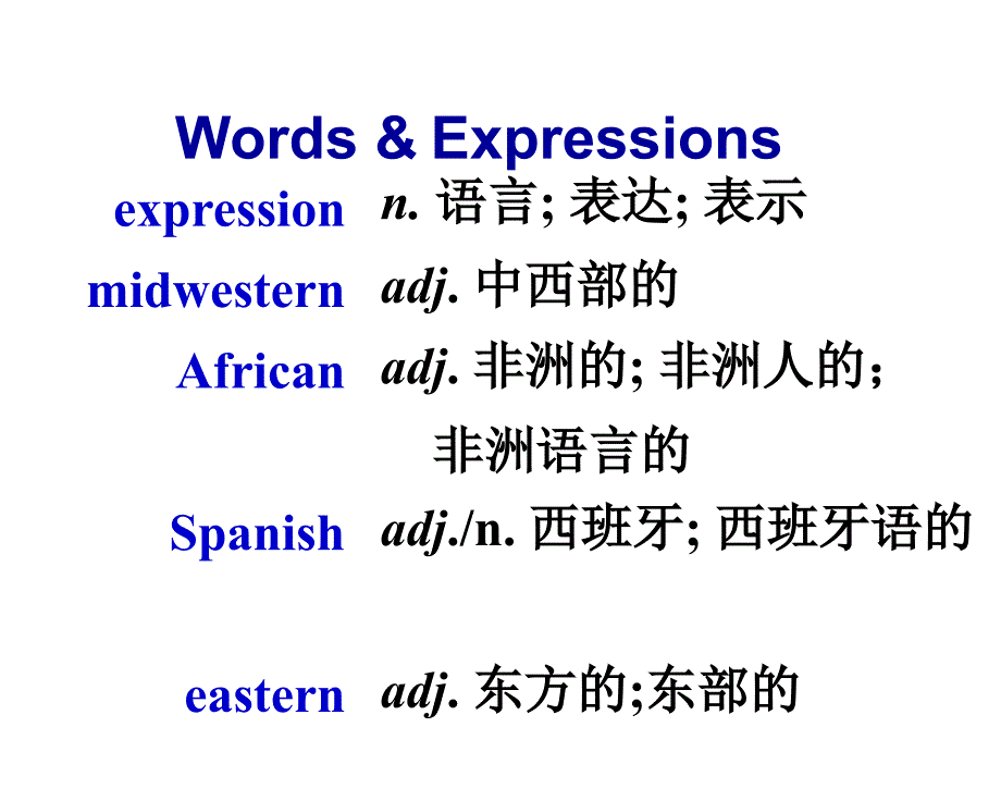 英语（新课标人教版）高中必修一 Unit2 Using language 课件_第2页