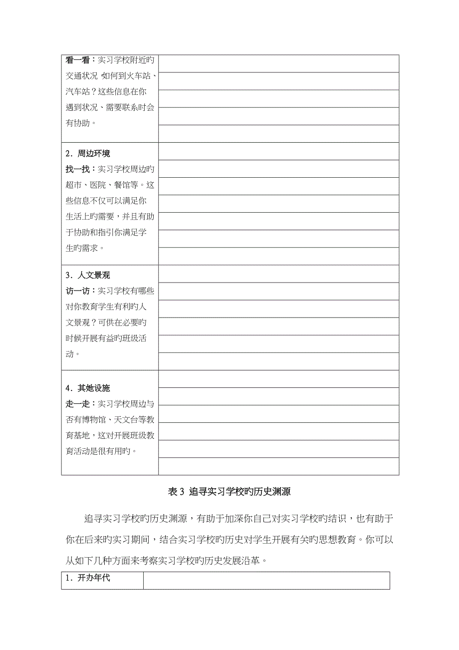 教育见习记录标准手册_第4页