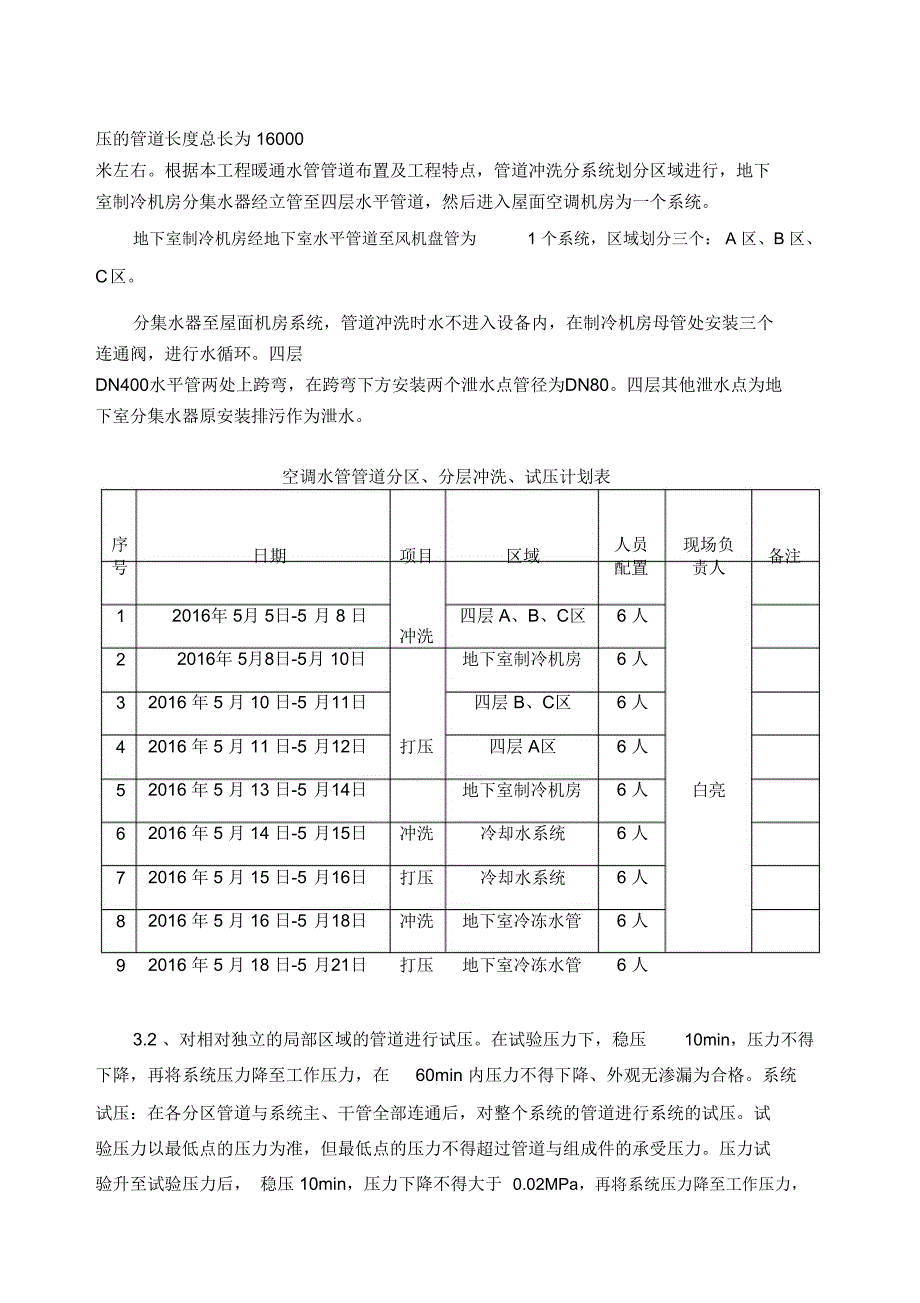 管道试压冲洗及方案_第4页