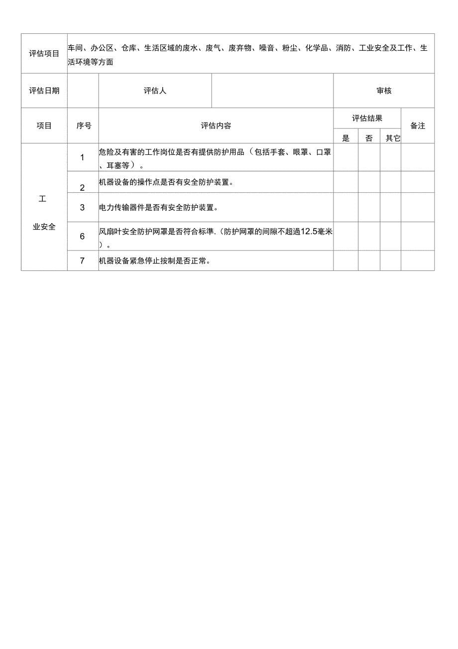 安全健康风险评估_第5页