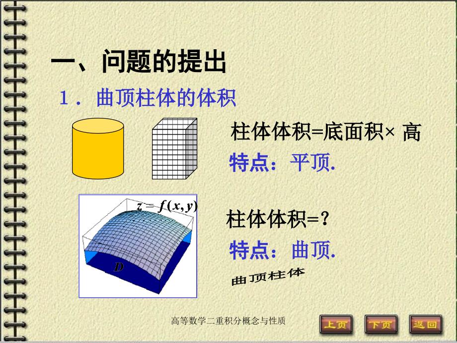 高等数学二重积分概念与性质课件_第2页