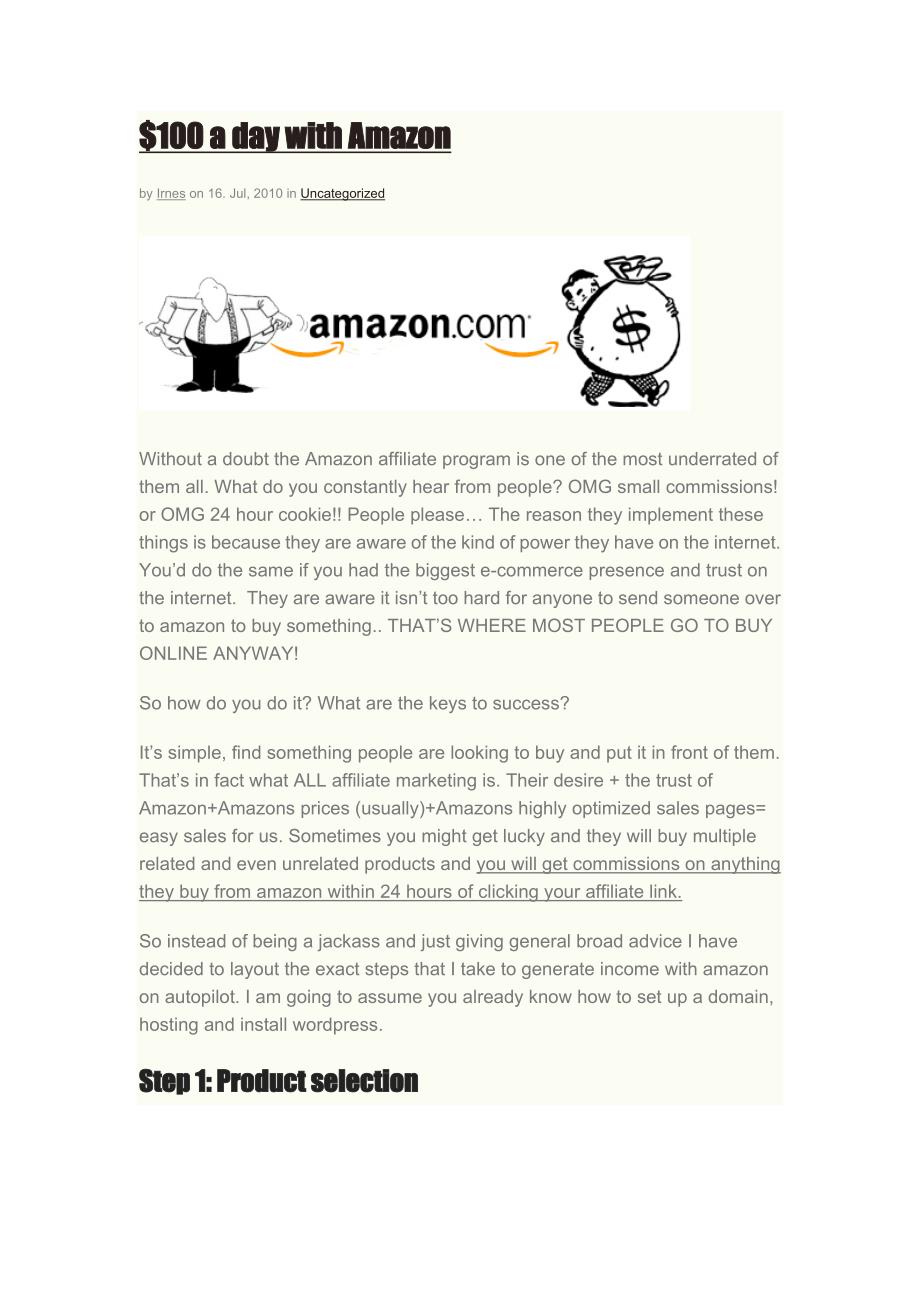 100adaywithAmazon_第1页