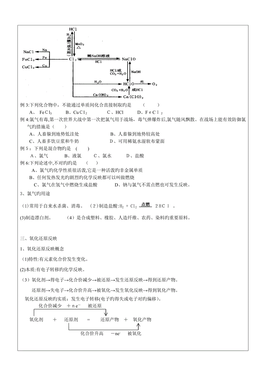 氯、溴、碘及其化合物教案_第4页