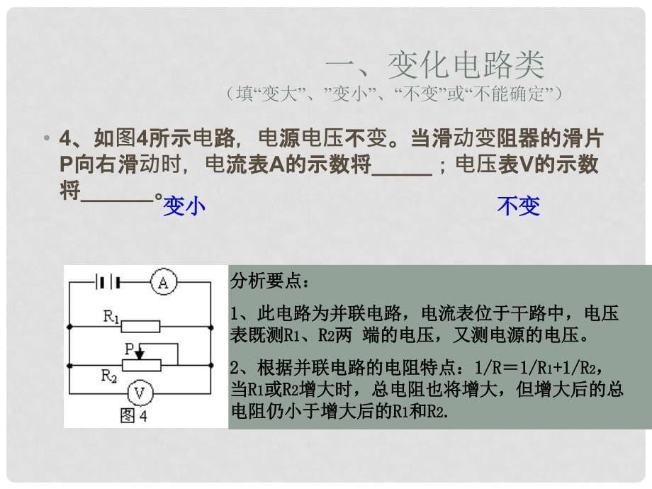 初中物理 《欧姆定律》精品专题复习和训练课件 人教新课标版_第5页