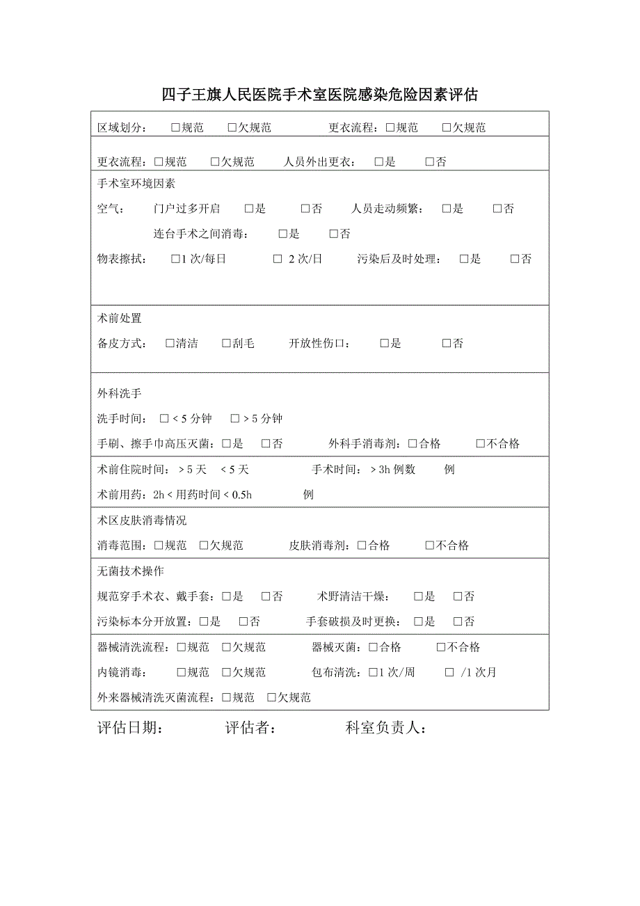 感染较高风险的科室与感染控制情况进行风险评估_第3页