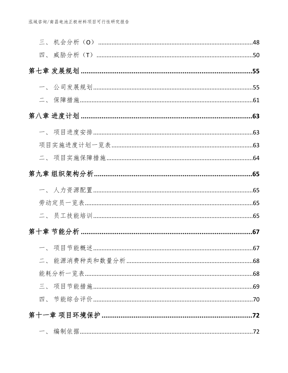 南昌电池正极材料项目可行性研究报告【范文模板】_第4页