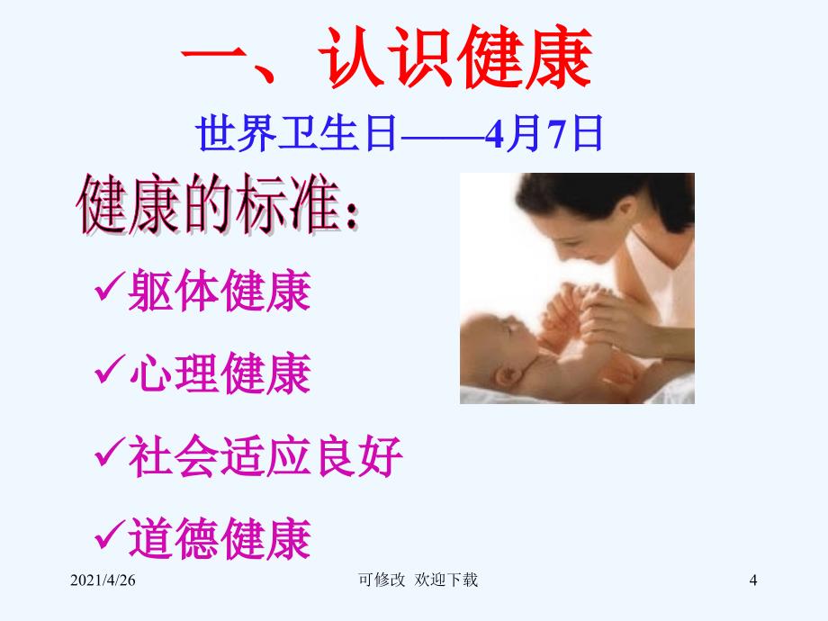 实用医学常识-健康与疾病精品课件_第4页