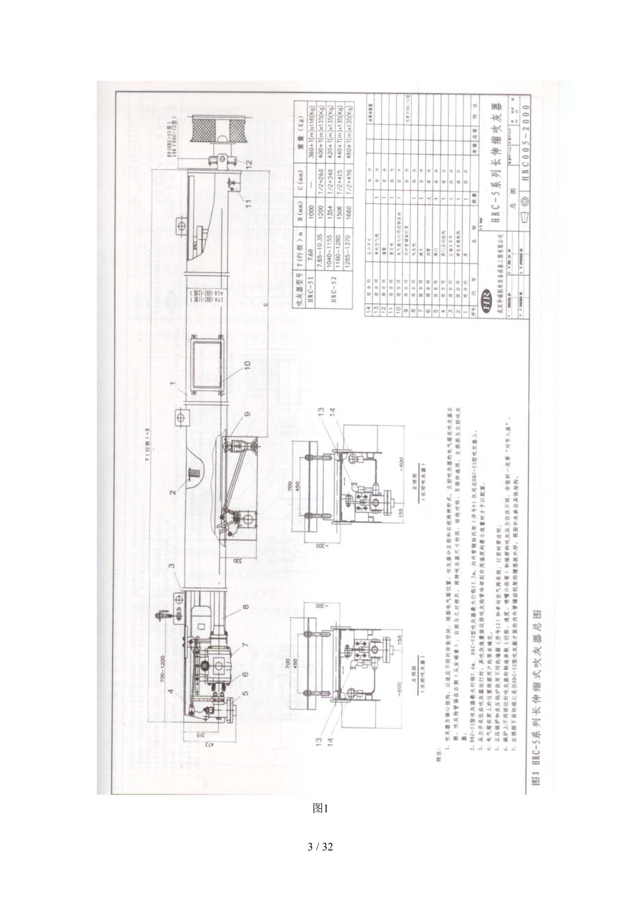 HRC-5型长伸缩式吹灰器使用说明书带图_第3页