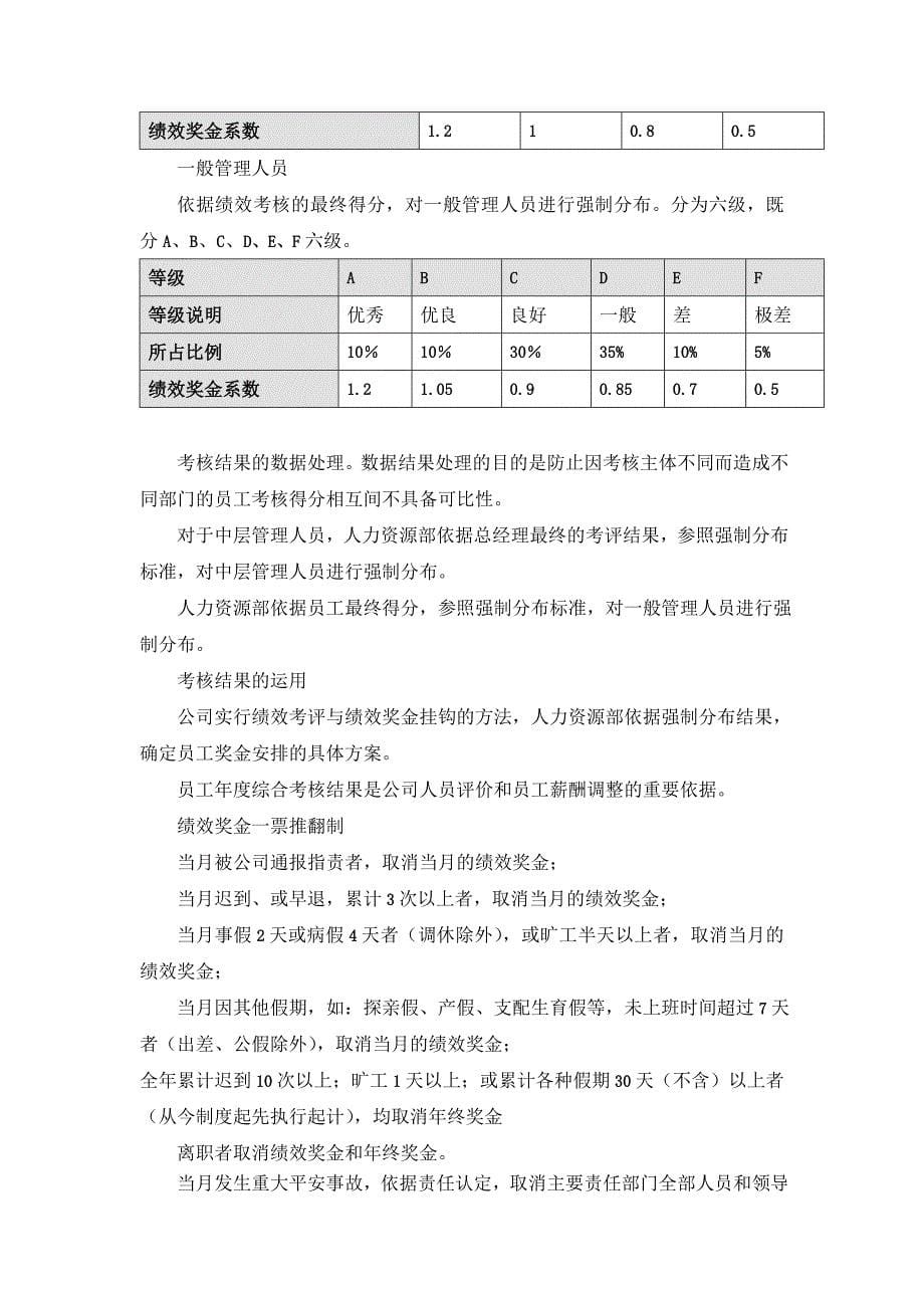 绩效考核管理方案_第5页