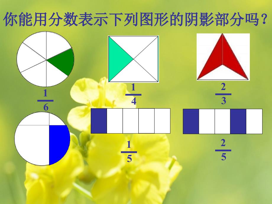 分数的初步认识复习教学ppt课件_第4页