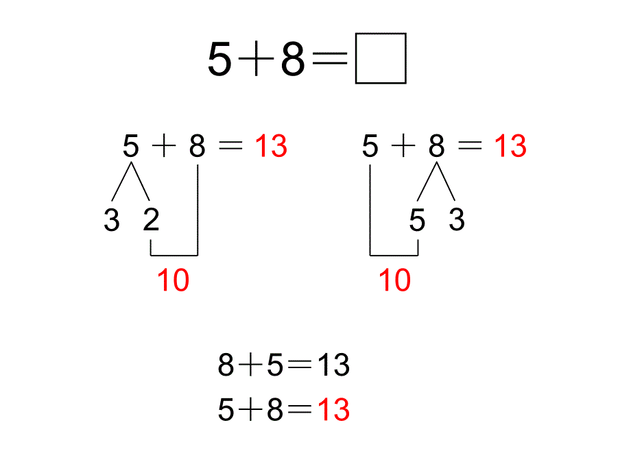 新人教版一年级上册数学5、4、3、2、加几及练习二十二的课件_第4页