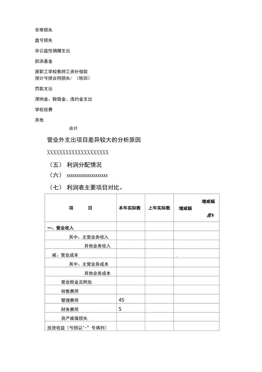 财务情况说明书模板_第5页