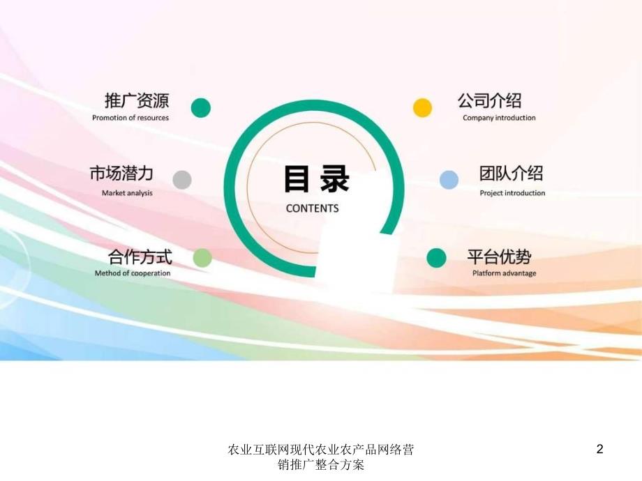 农业互联网现代农业农产品网络营销推广整合方案课件_第2页