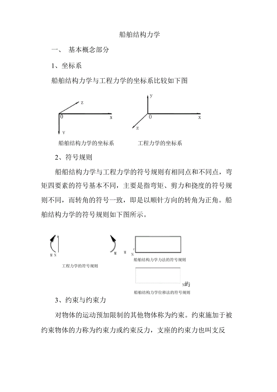 船舶结构力学汇编_第1页