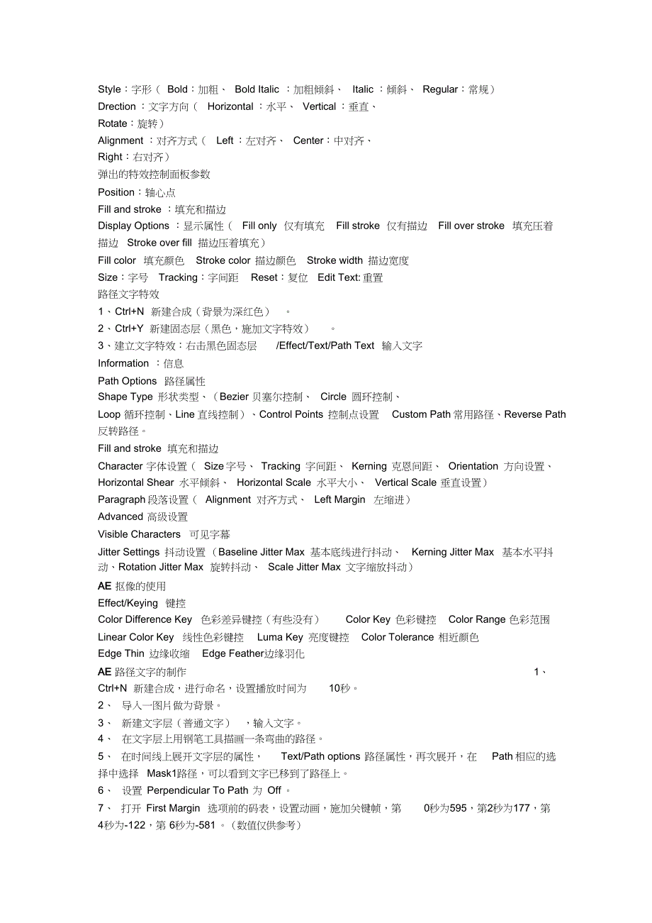 AE基础知识大全_第2页