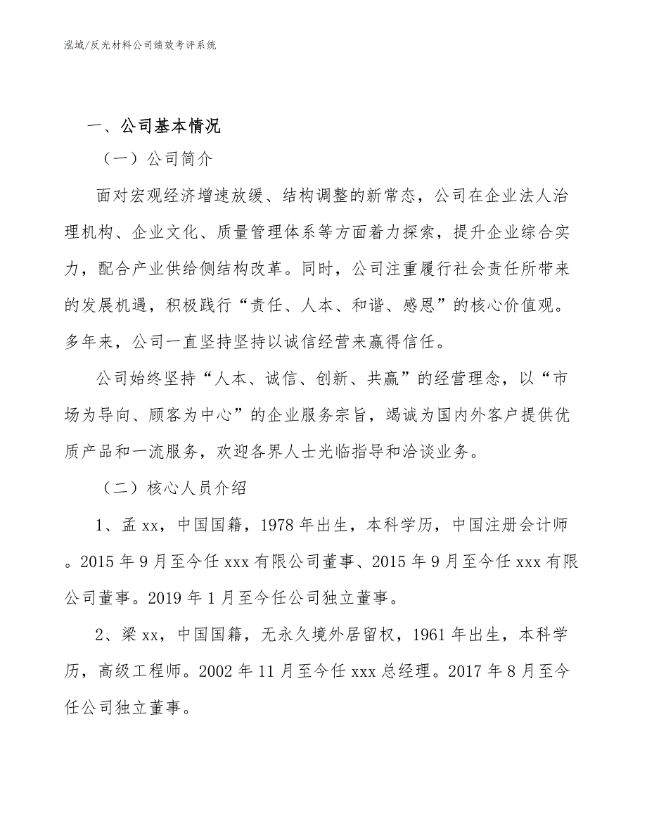 反光材料公司绩效考评系统_第2页