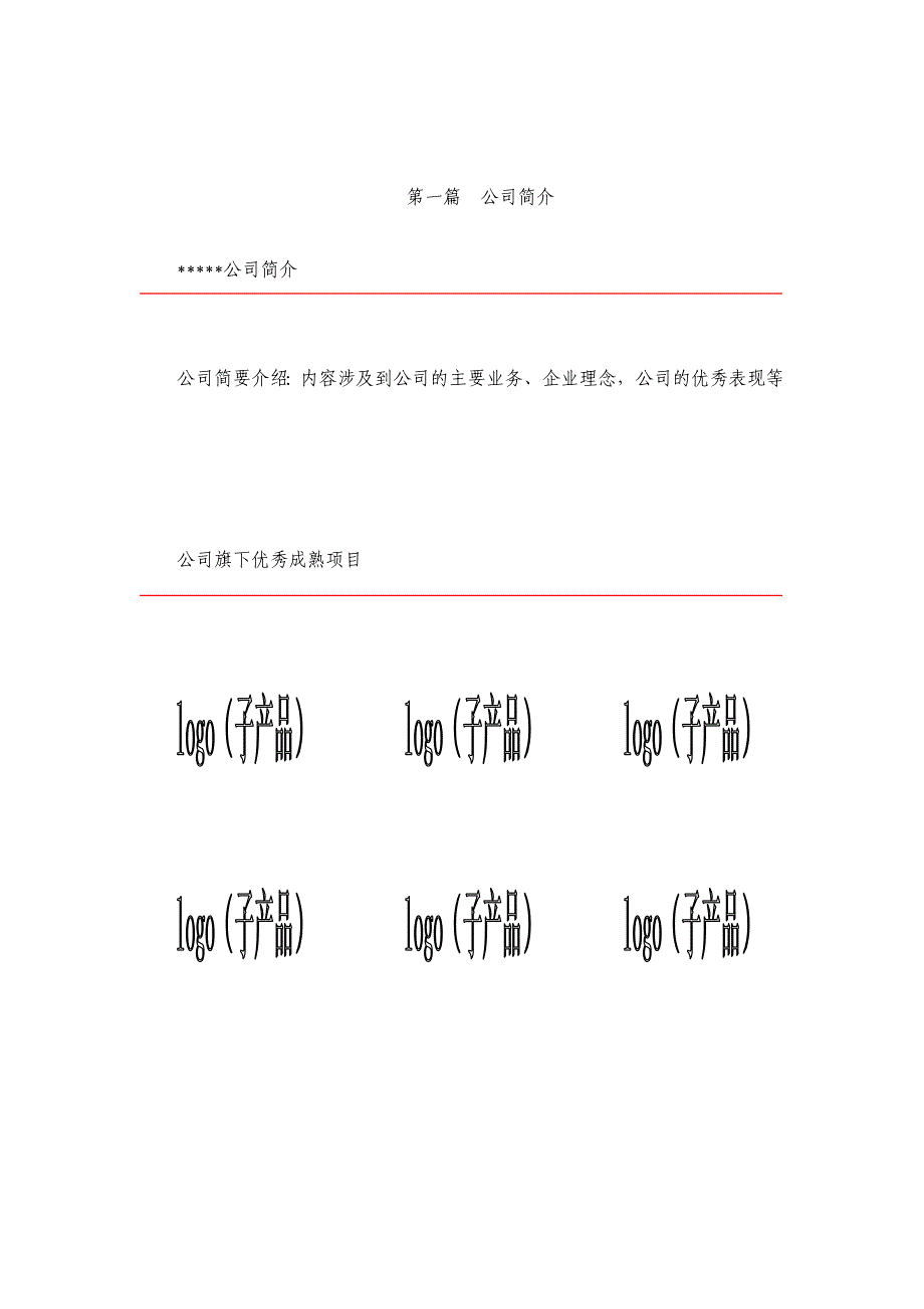 项目推广计划书模板.doc_第2页