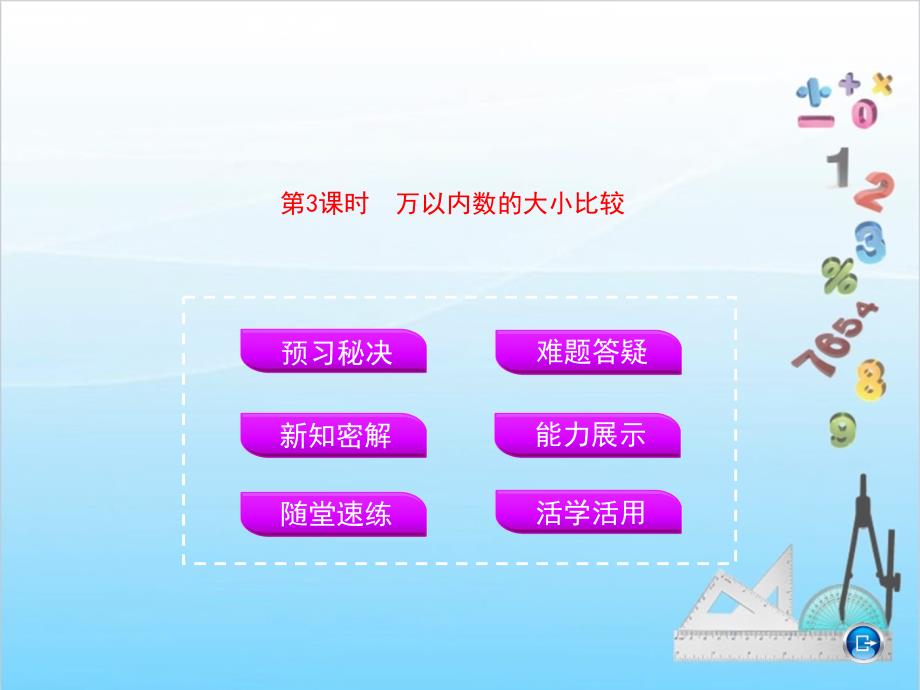 人教版二年级下册数学课件第七单元第3课时10000以内数的认识_第1页