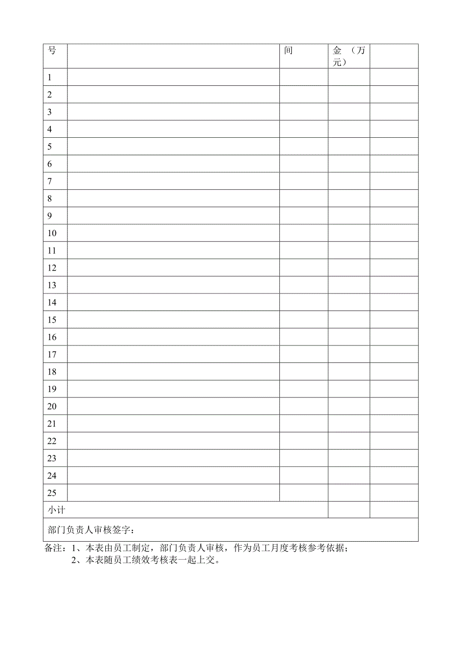 全套公司绩效考核办法(附表格)_第4页