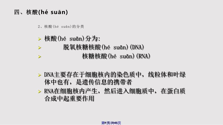 ch总生命的化学基础实用实用教案_第1页