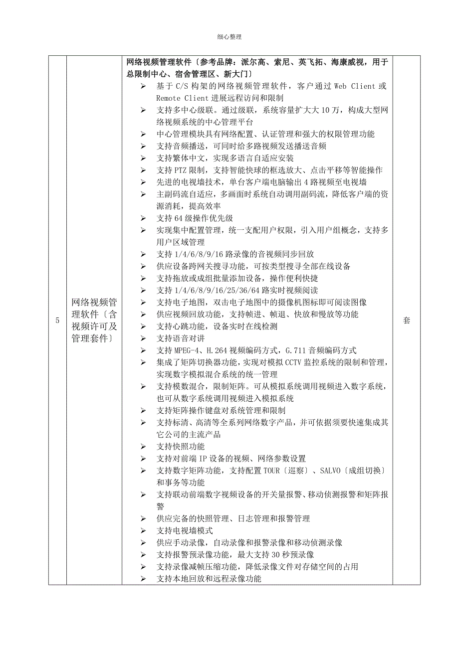 校园监控系统设备技术要求_第3页