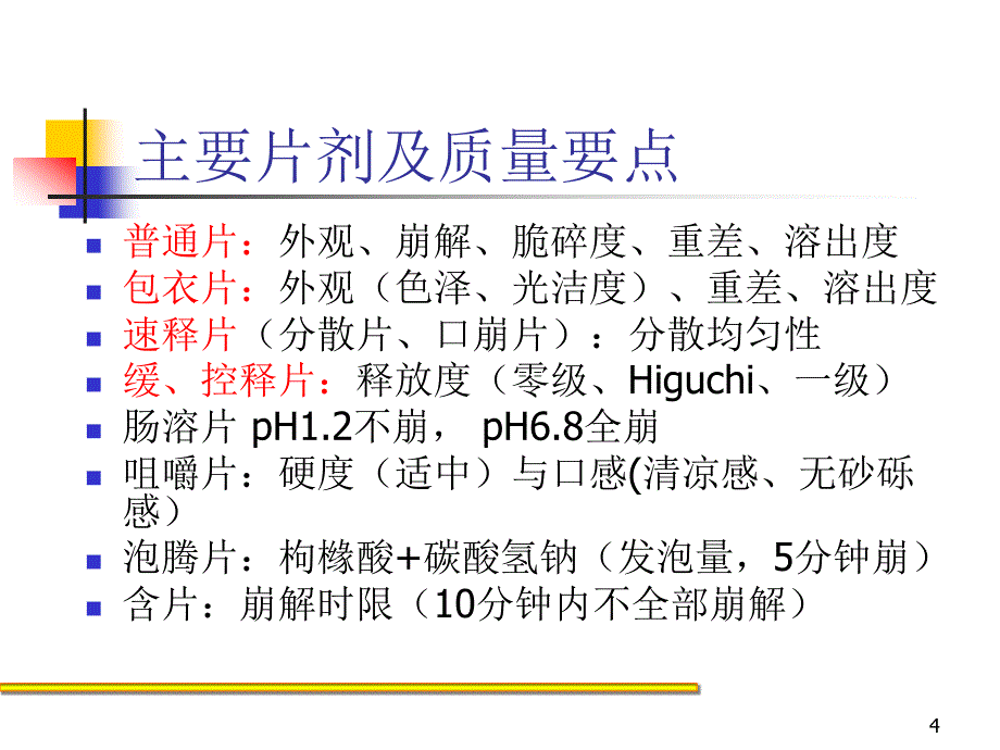 片剂生产工艺及要点_第4页