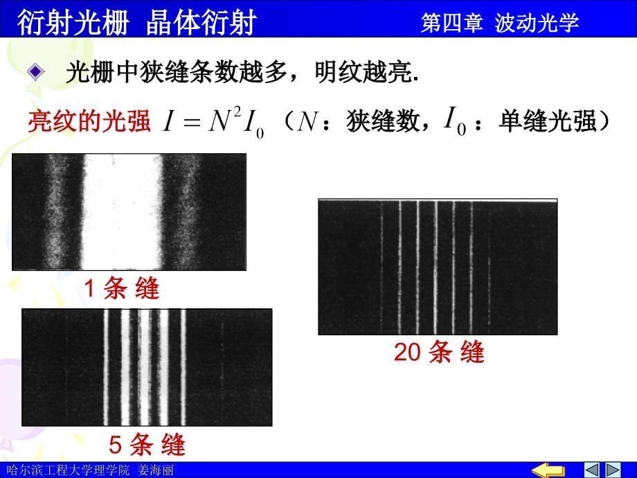 大学物理上波动光学04报告_第5页