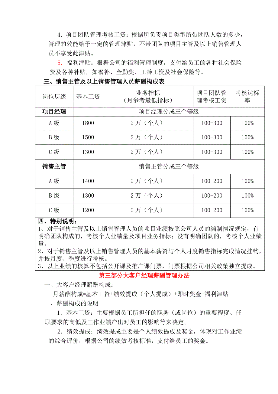 咨询公司业务运营系统薪酬体系方案【咨询管理企业战略经典资料】_第3页