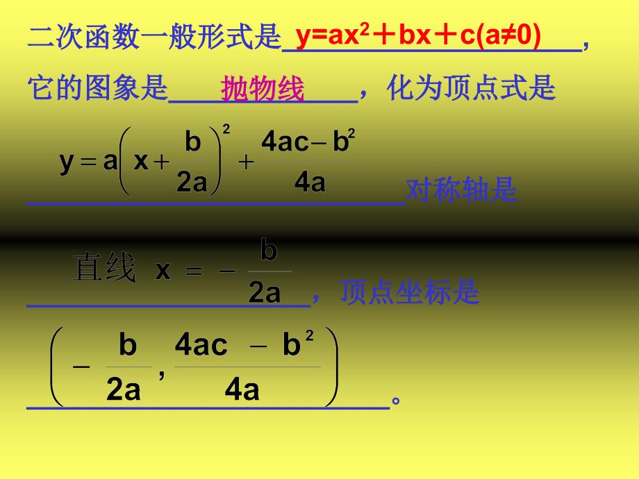 二次函数的系数与图象的关系PPT优秀课件_第2页