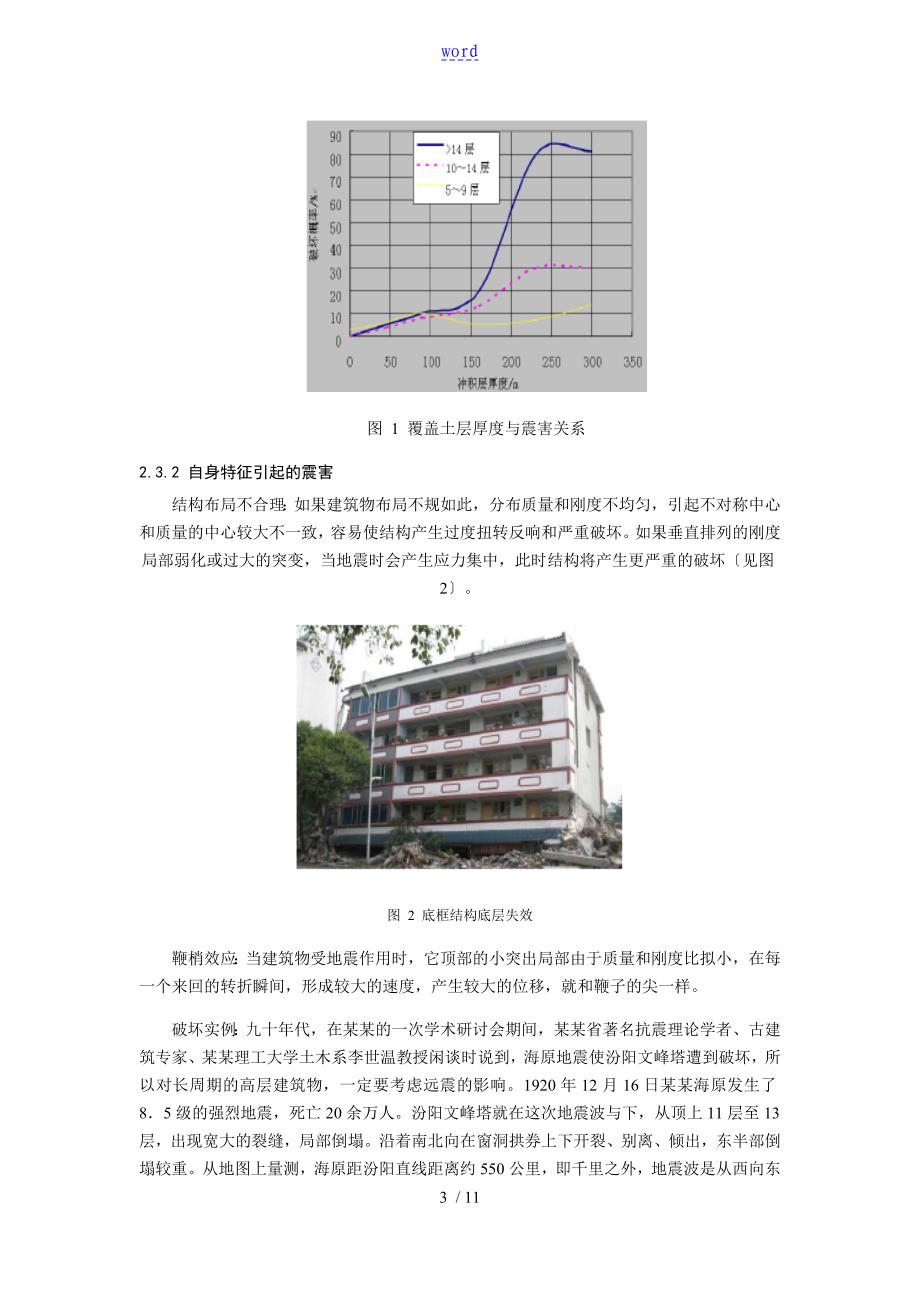 地震作用下高层建筑地震害特点研究_第3页