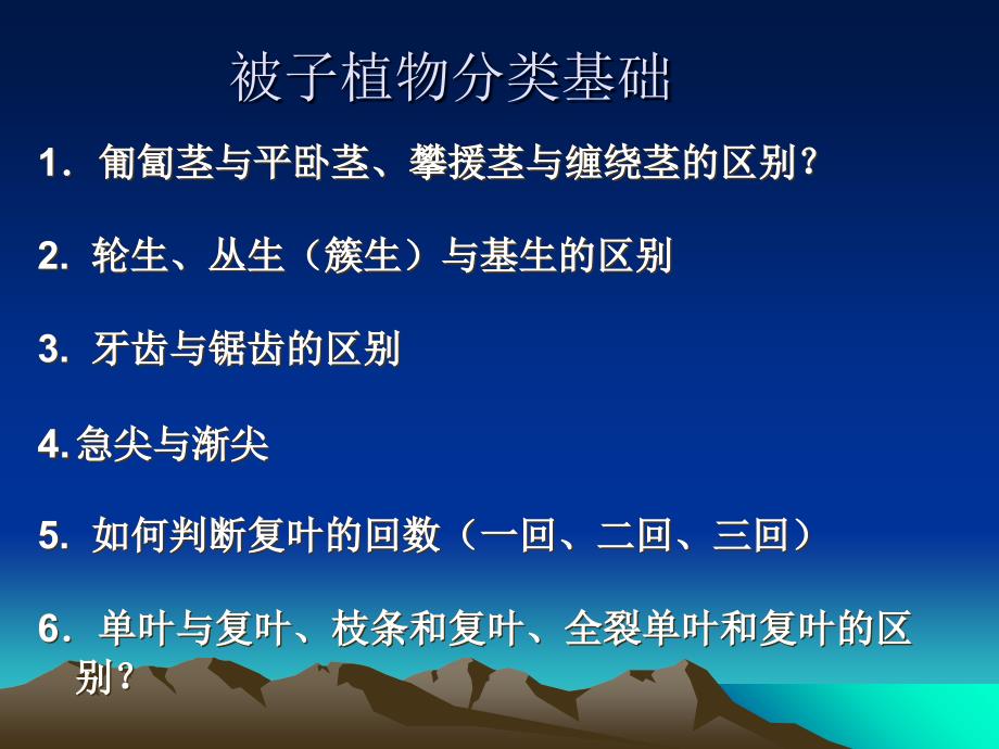 被子植物形态术语一_第1页