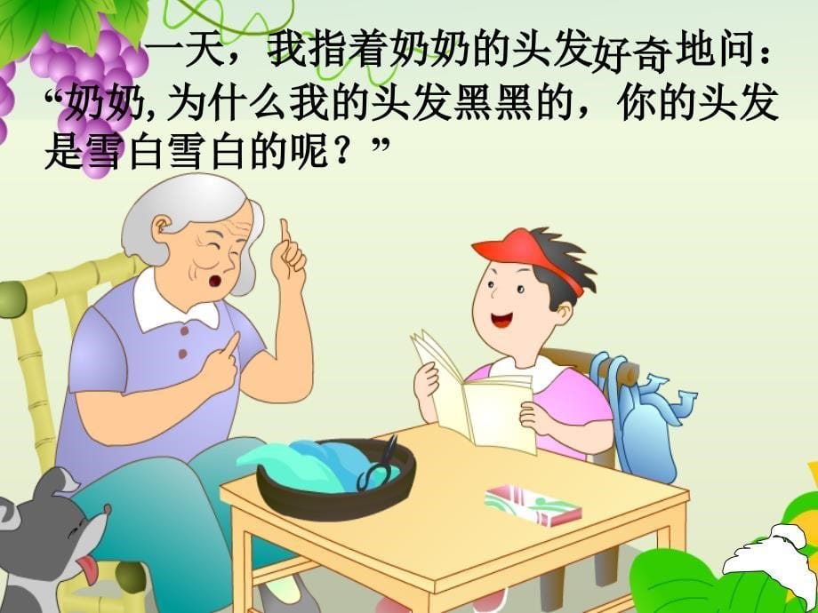 奶奶的白发课件正式_第5页