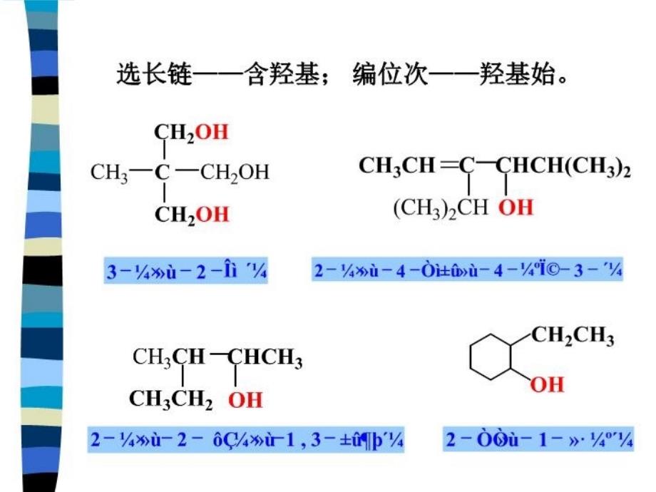 中国药科大学有机化学课件—第五章醇 和 醚说课讲解_第4页