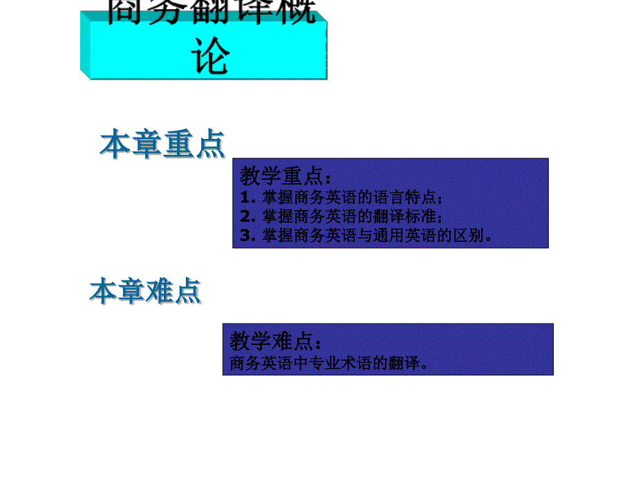 商务翻译实务第一单元商务翻译概论_第4页