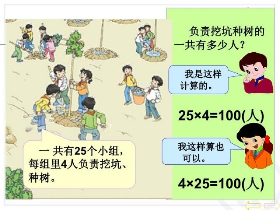 最新四年级数学下册乘法运算定律例5PPT课件_第3页