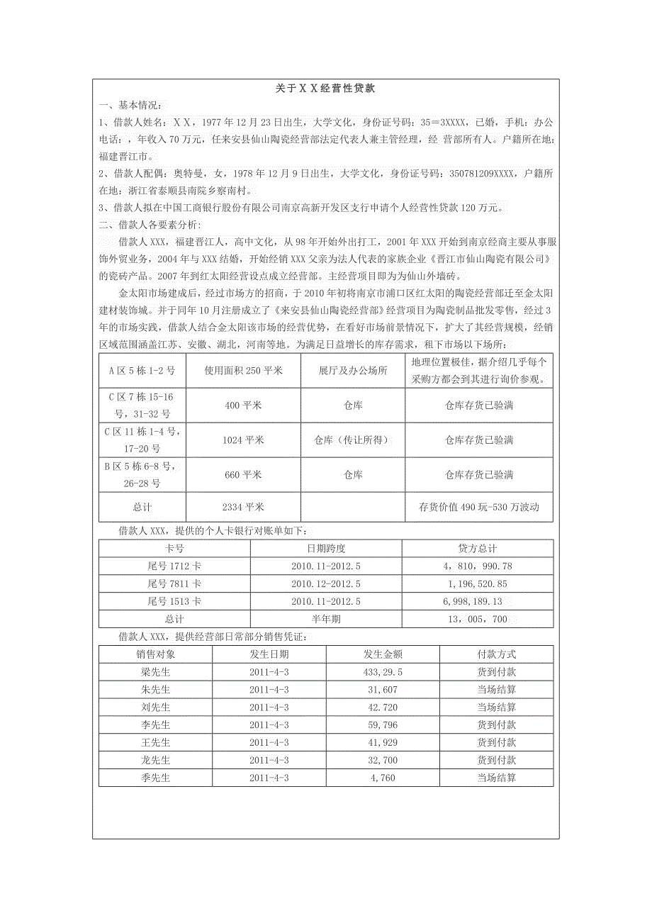 银行贷前调查报告_第2页