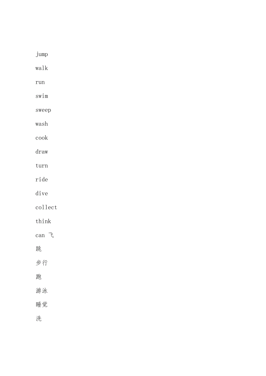 小学英语词汇：小升初英语必备词汇和句型(22).docx_第4页