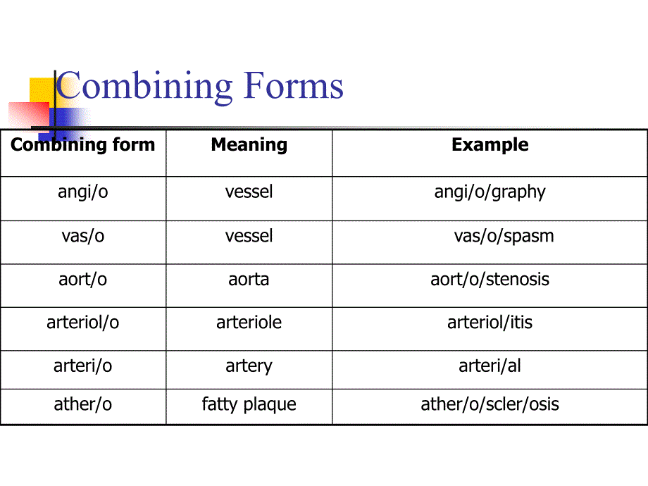 医学英语课件：Medical Terminology of Cardiology_第2页