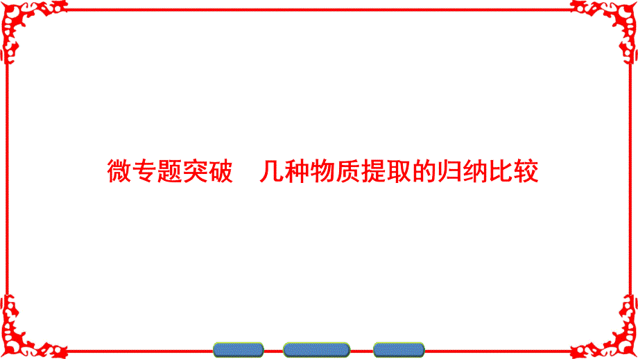 高中生物 第4章 微专题突破课件 苏教版选修1_第1页