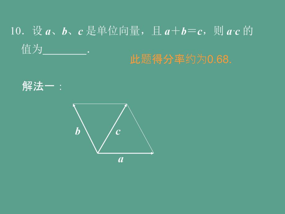 南京市高三数学期末考试分析ppt课件_第4页