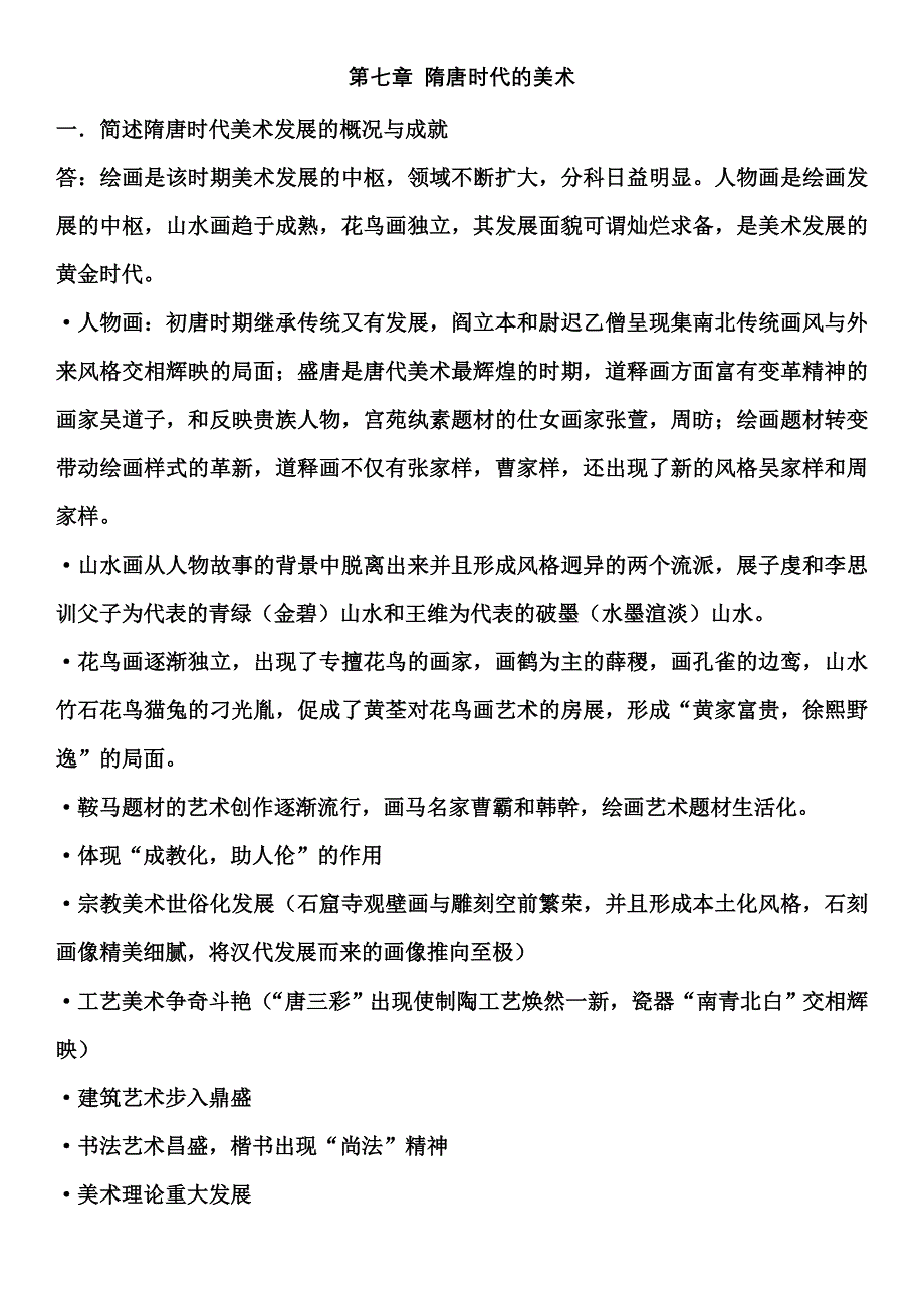 中国美术史作业及复习资料_第1页