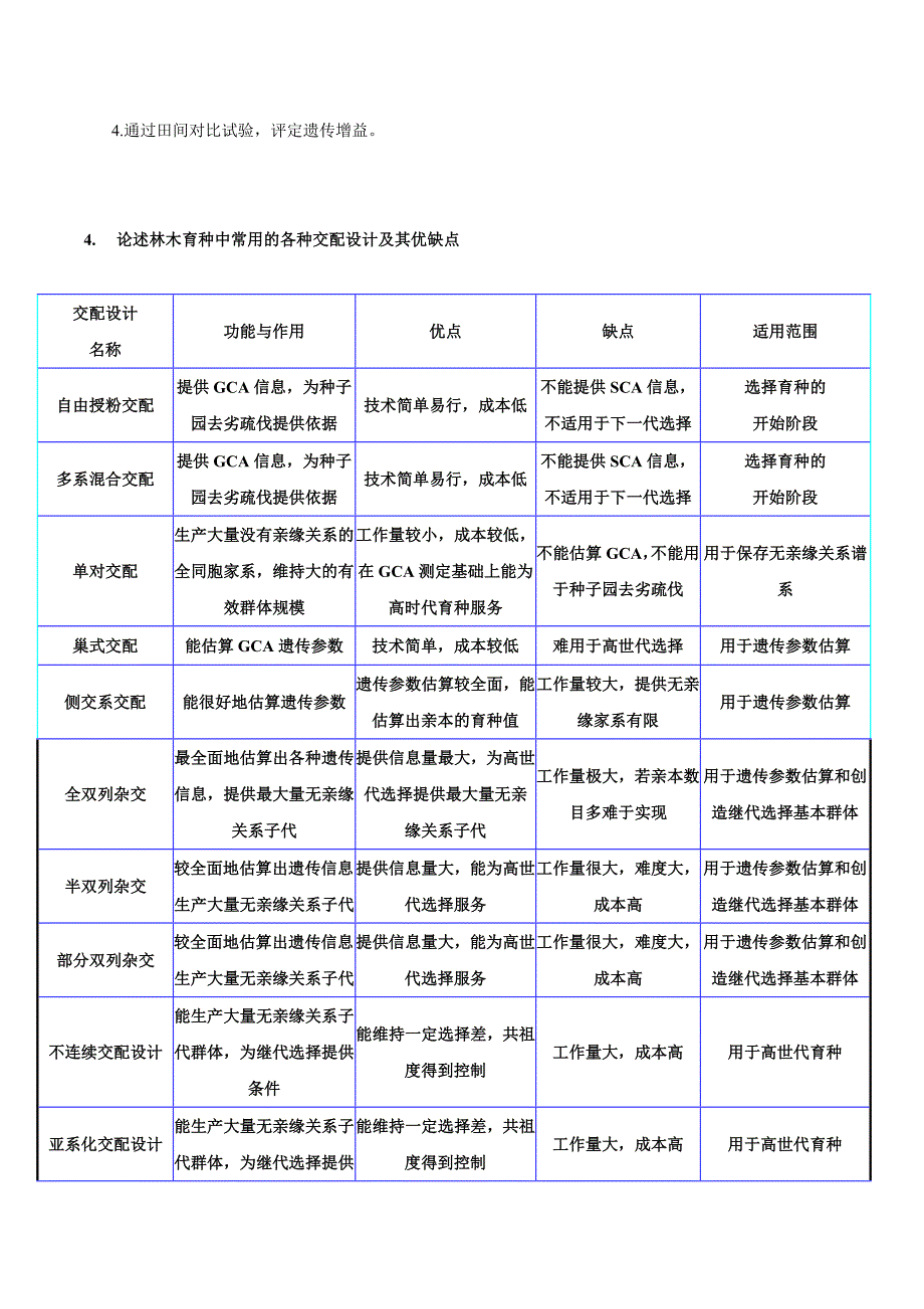 林木遗传育种题目与答案1.doc_第2页