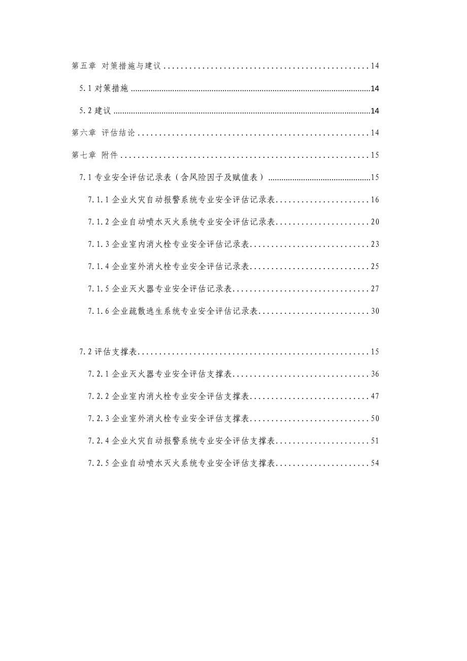 消防系统专业安全评估报告_第5页