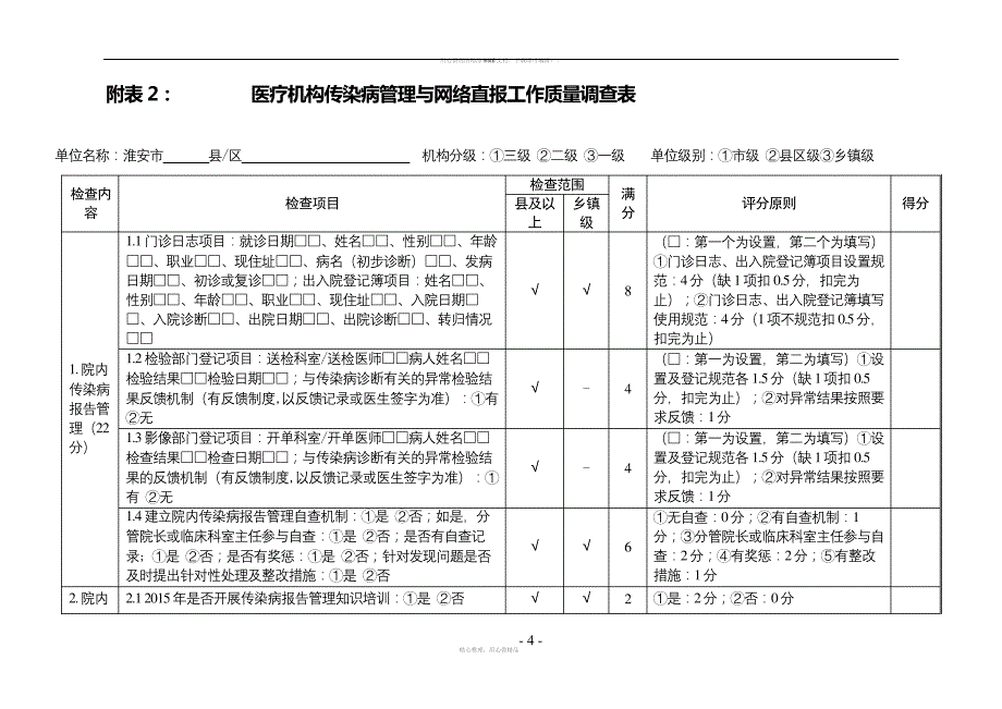 传染病督导表_第4页