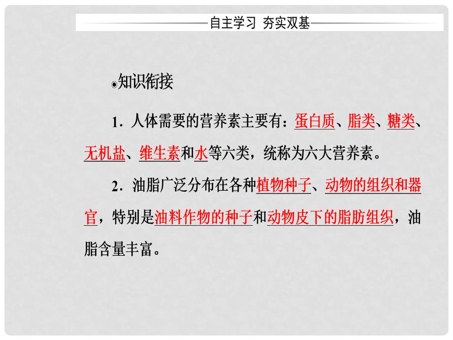 高中化学 第四章 生命中的基础有机化学物质 1 油脂课件 新人教版选修5_第4页