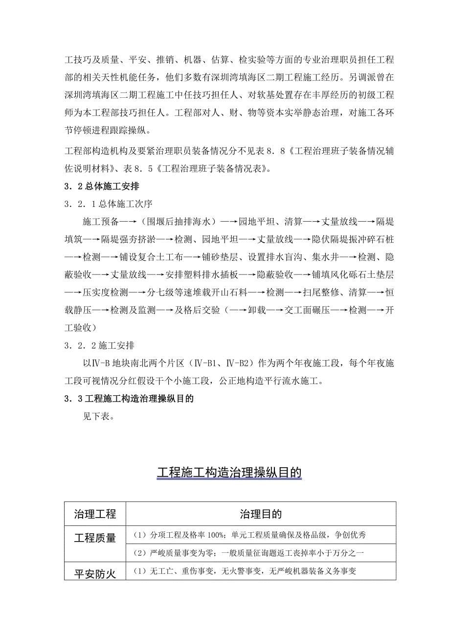 深圳西部通道填海及地基处理工程第合同段施工投标文件_第5页